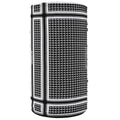 TF235BW Motley Tube® Fleece Lined- Houndstooth, Black and White