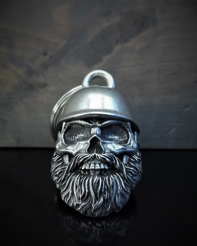 BB-19 Helmet Skull Biker Bell