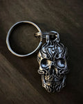 BBK-3 Flame Skull Keychain