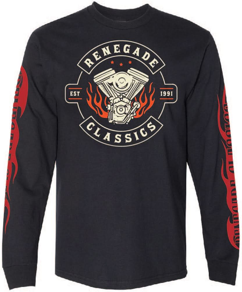 RC Rocker Vintage Men's  Long Sleeve Shirt