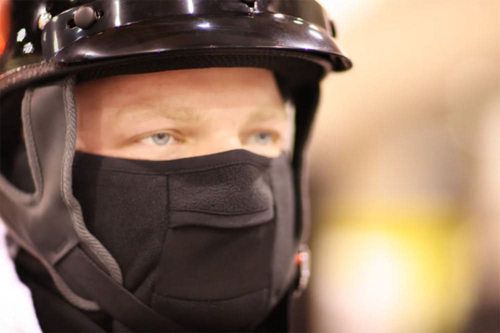 VNG4 StormGear Gorditi Facemask w/ Velcro Closure/ Nose Opening